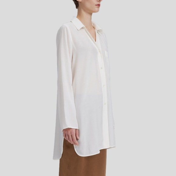 Lattelier Oversized Button-Down Shirt - Picture 2 of 12